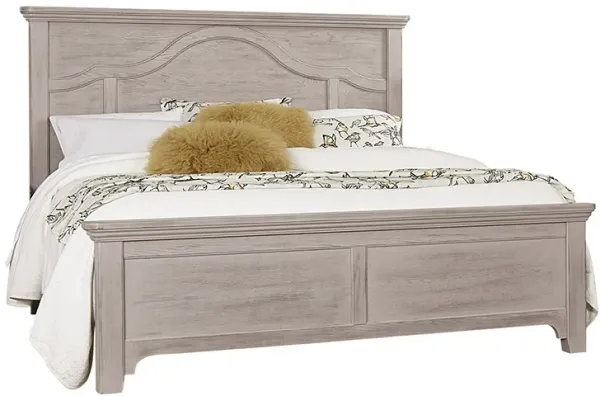 LM Co Home by Vaughan-Bassett Bungalow Home by Ben & Erin Napier Dover Gray Queen Mantel Bed