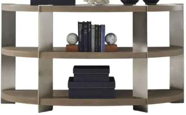 Liberty Furniture Harlow Sandstone/Satin Nickel Sofa Table