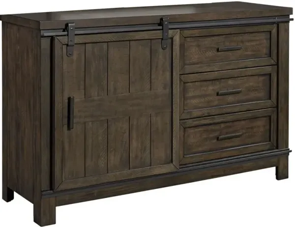 Liberty Furniture Thornwood Hills Rock Beaten Brown Youth Dresser