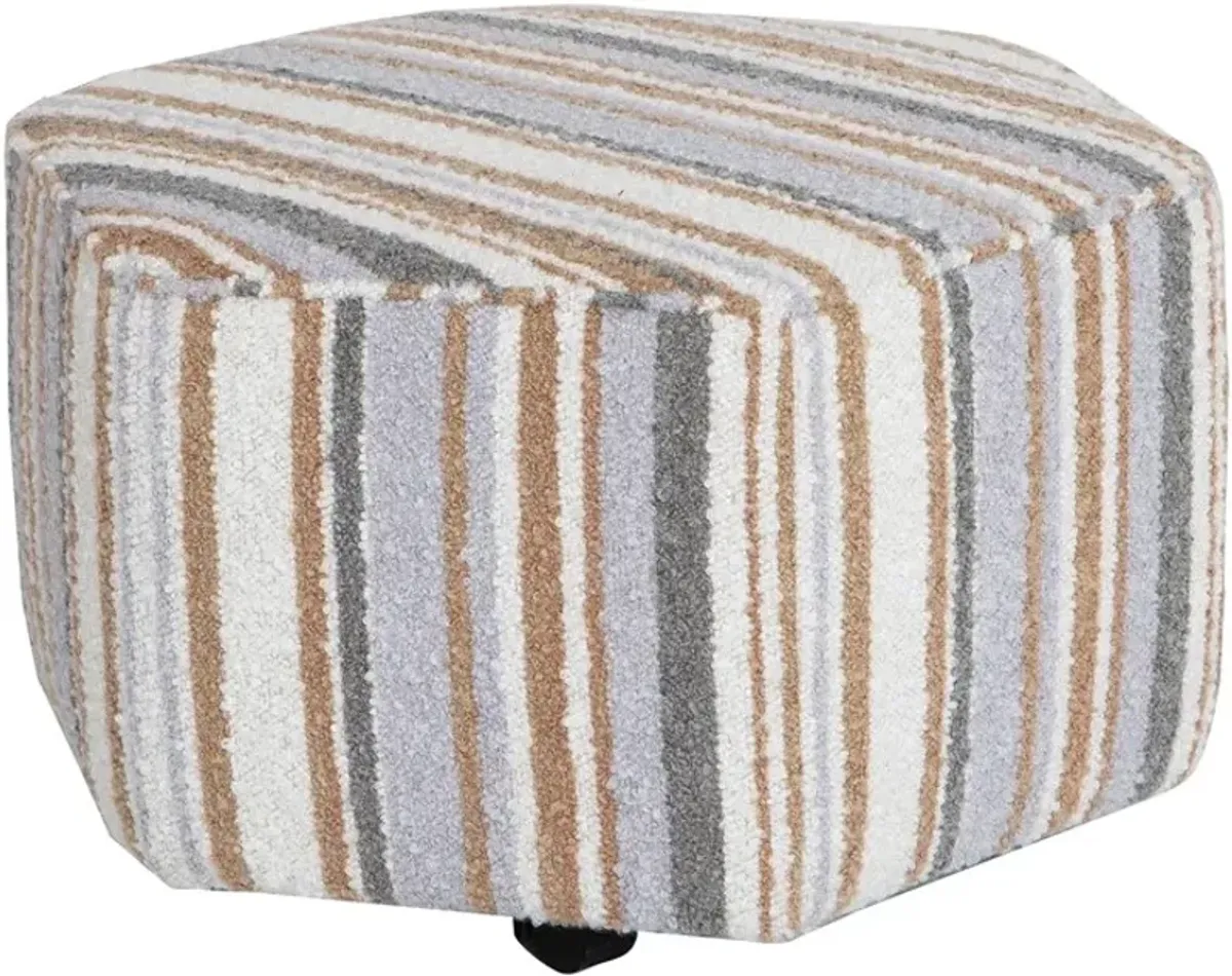 Palliser® Furniture Mingle Solana Africa Hexagon Medium Ottoman