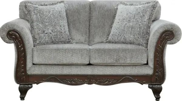 Affordable Furniture Emma Slate Loveseat
