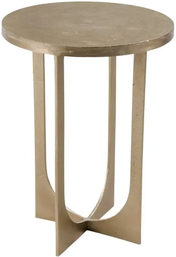 Bassett Mirror Ava Champagne Gold Accent Table