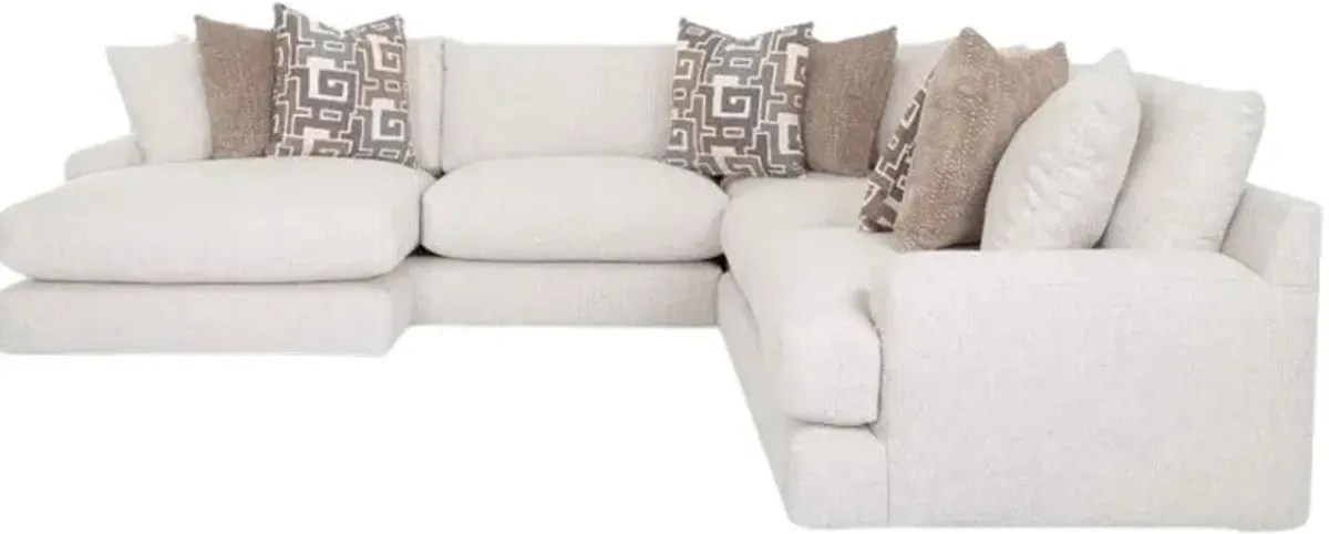 Franklin™ Jude 3-Piece Natural U-Shape Sectional with Chaise