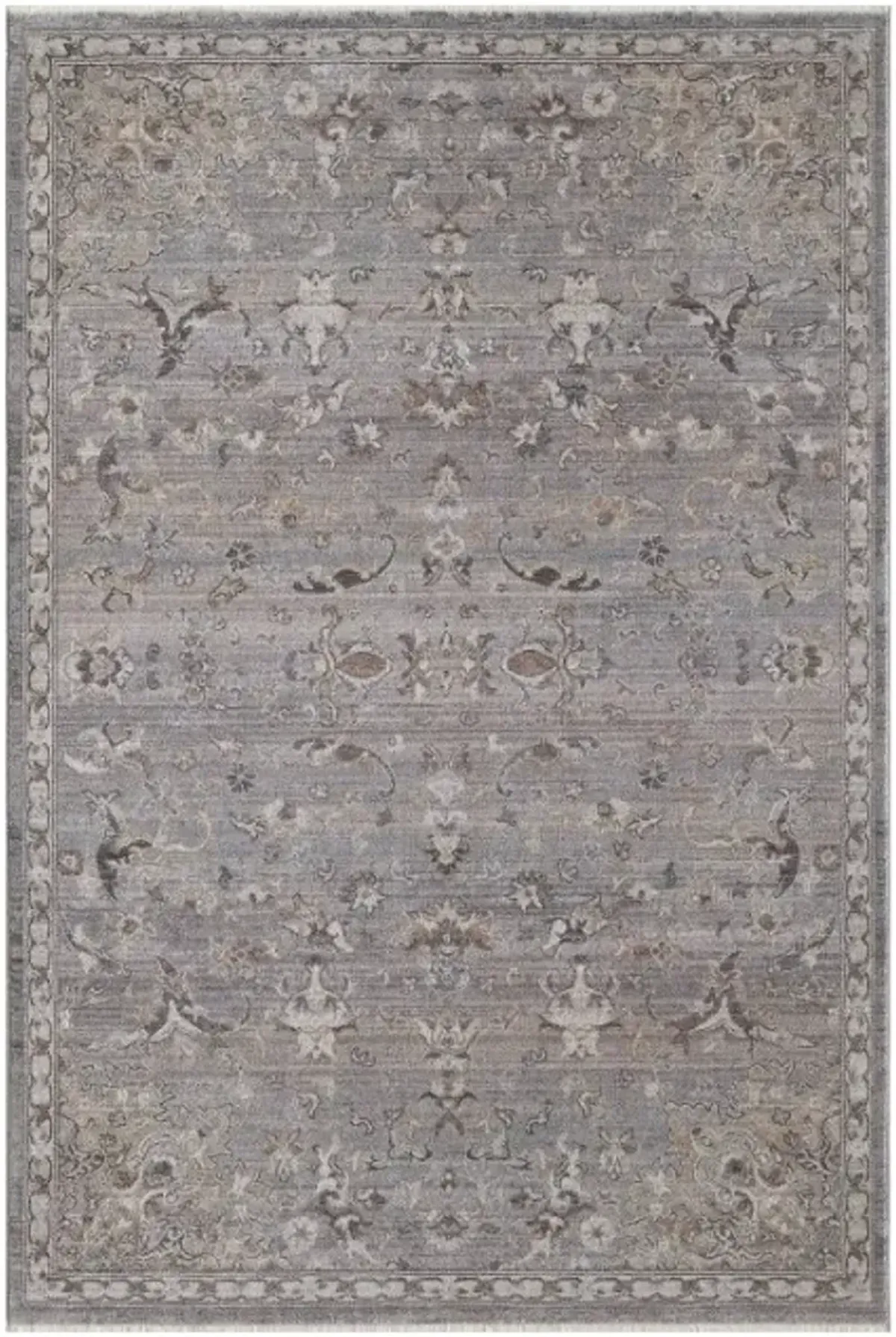 KAS Rugs Adele Grey Daphne 5'x8' Area Rug