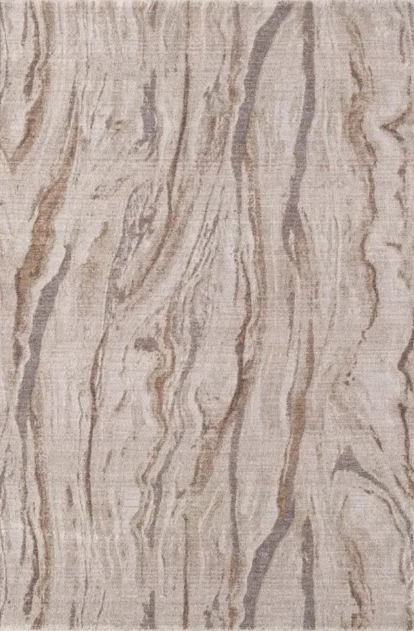 KAS Rugs Adele Ivory Beige Stone 8'x10' Area Rug