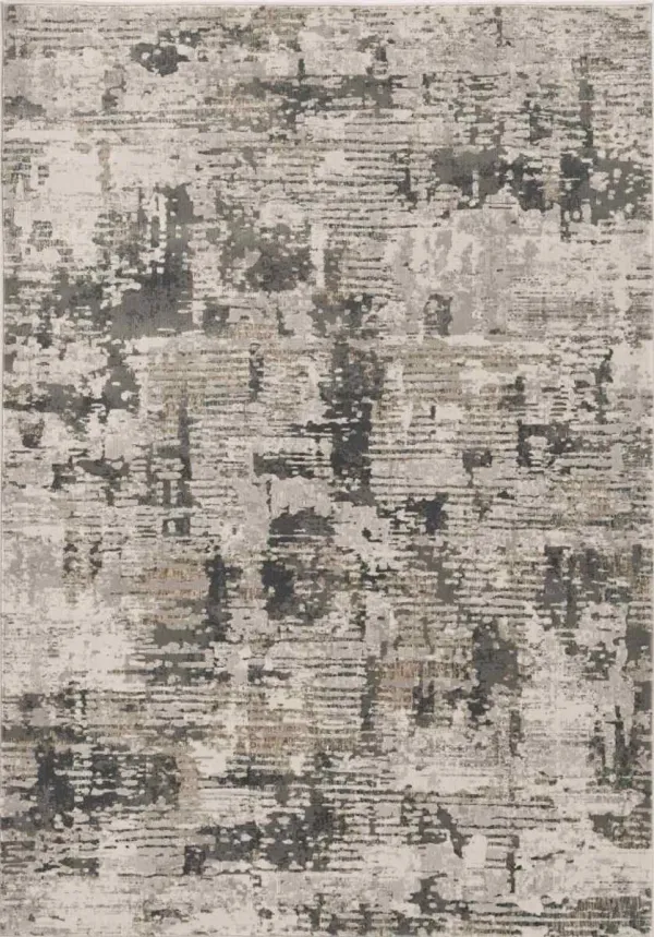KAS Rugs Aura Grey Serenity 5'x8' Area Rug