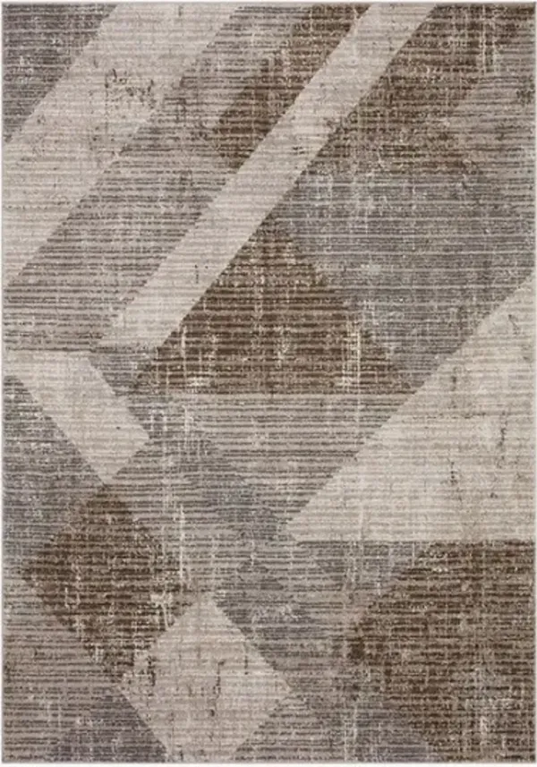 Loloi II Austen Stone/Bark 5'x8' Area Rug