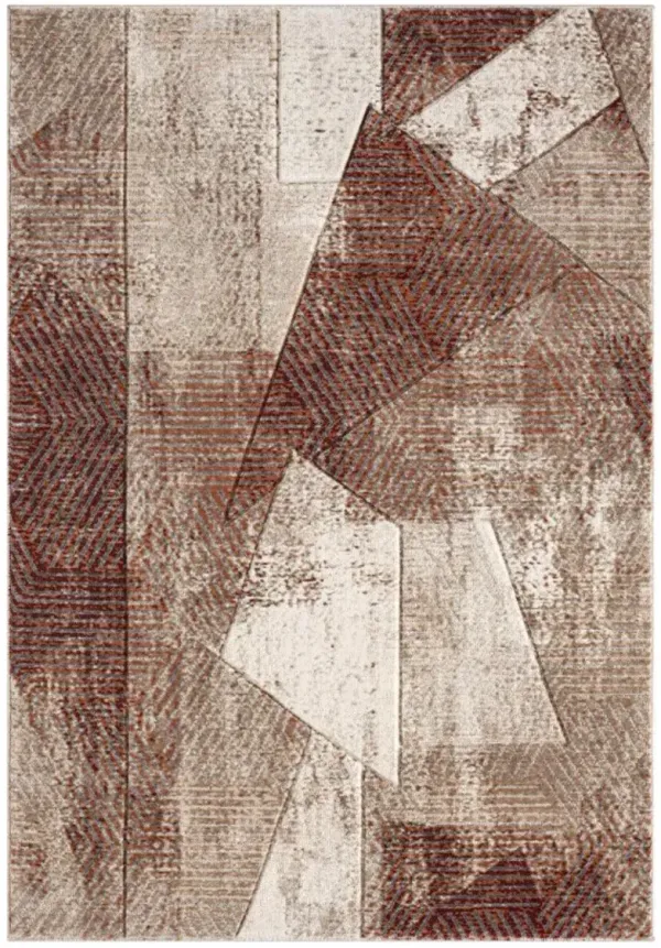 MDA Rugs Alexia Brown 8'x11' Area Rug