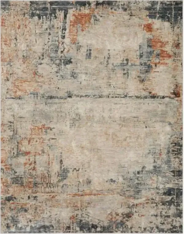 Loloi II Axel Stone/Multi 5'x8' Area Rug