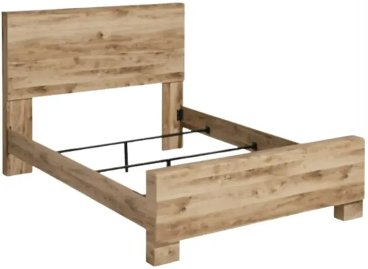 Signature Design by Ashley® Hyanna Tan Queen Panel Bed