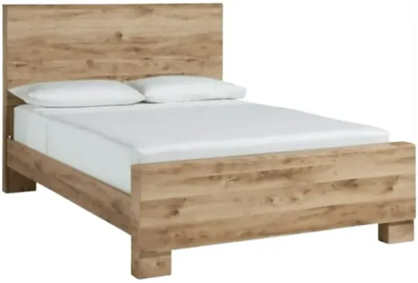 Signature Design by Ashley® Hyanna Tan Queen Panel Bed