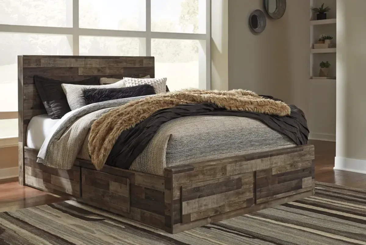 Benchcraft® Derekson Multi Gray Full/Queen Panel Headboard