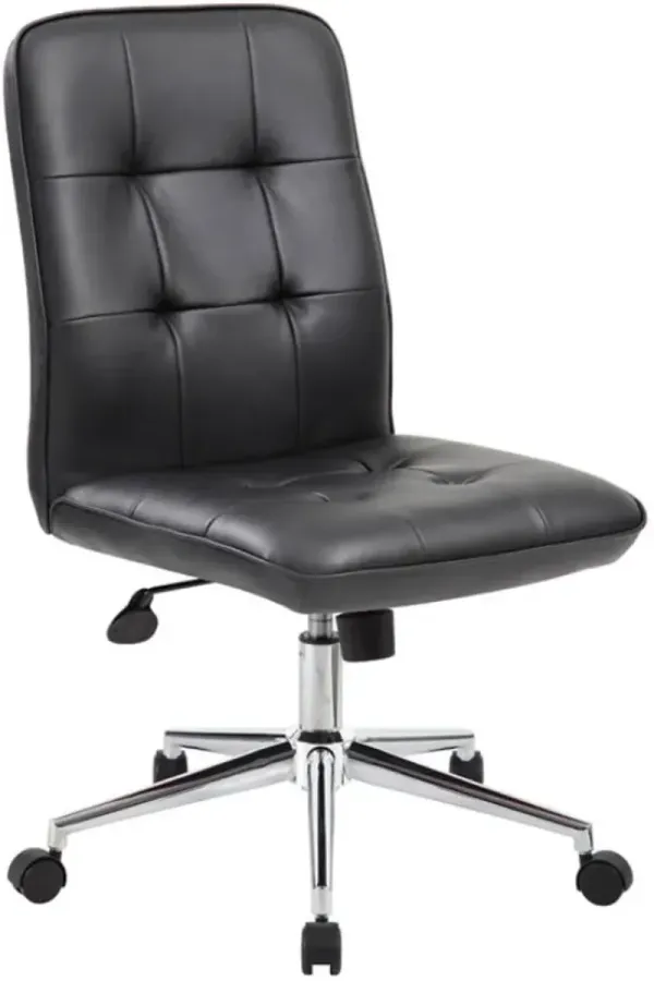 Presidential Seating Boss Black Modern Office Chair