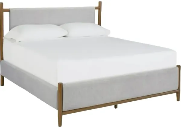 Signature Design by Ashley® Lyncott Gray King Upholstered Panel Bed