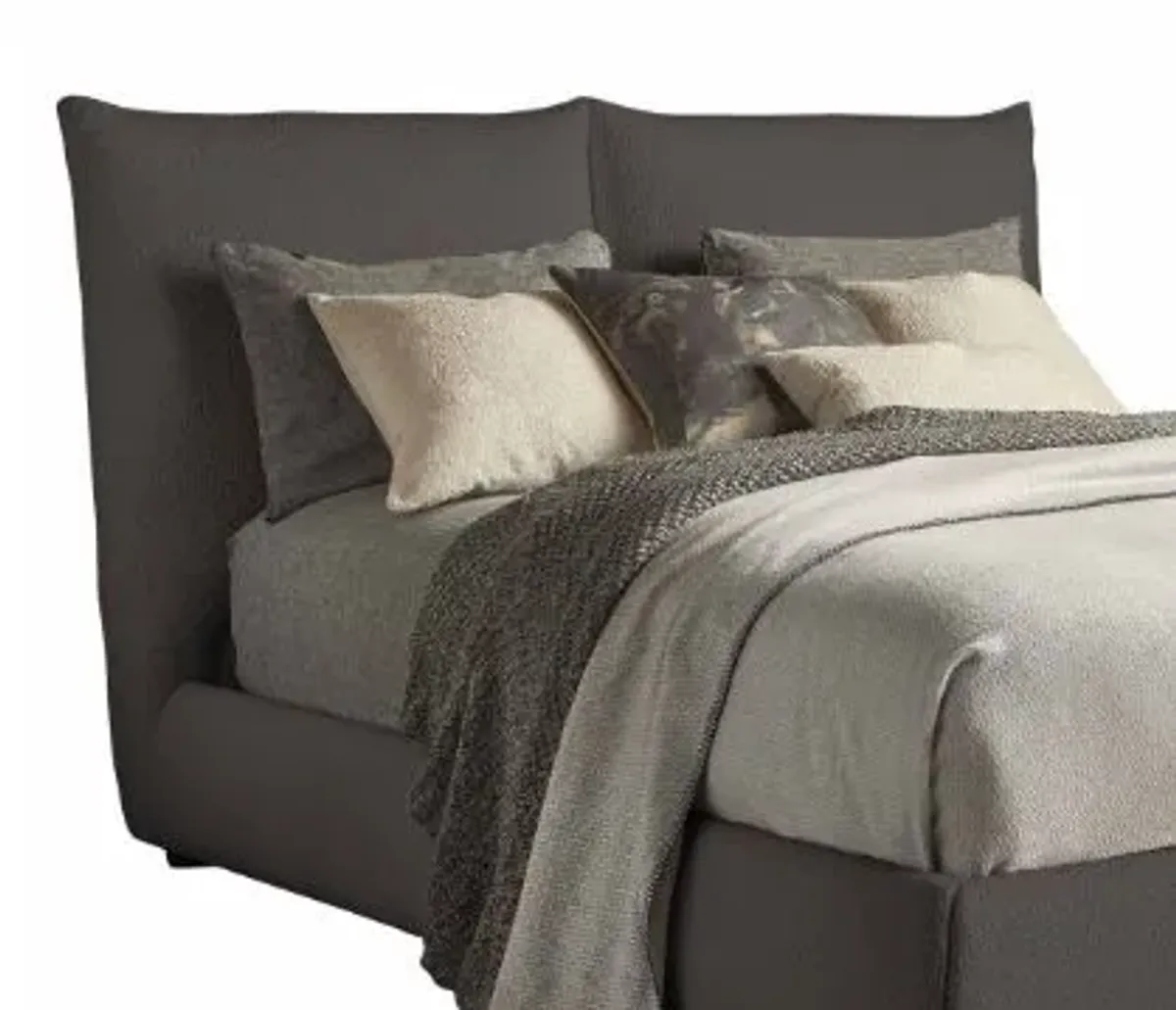 Parker House® Cumulus Cozy Charcoal King Bed