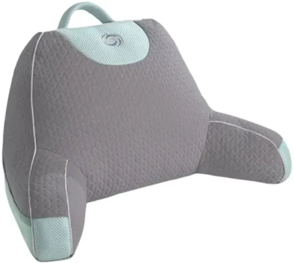 BEDGEAR® Gray/Mint Toddler Mini Backrest Pillow