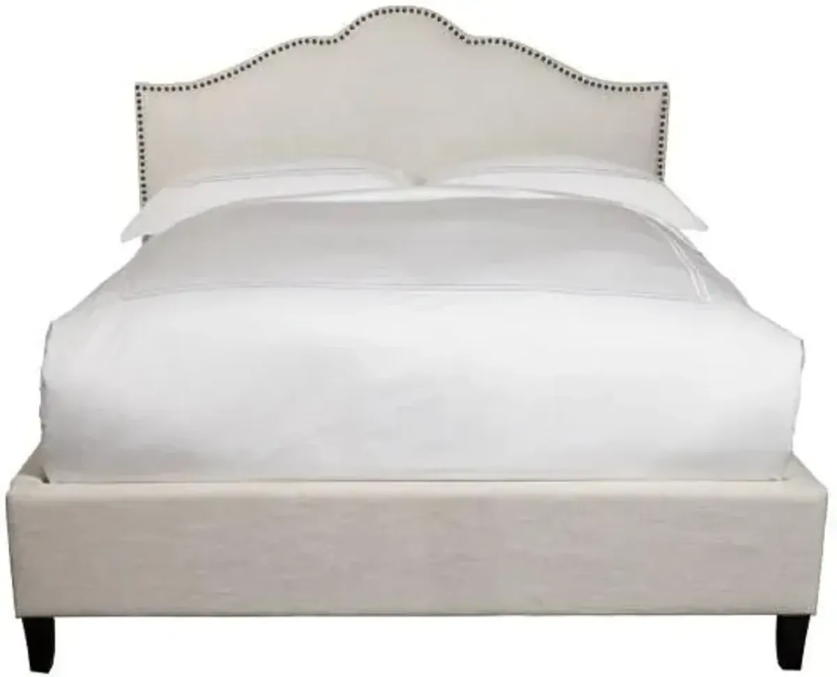 Parker House® Jamie Flour King Panel Bed