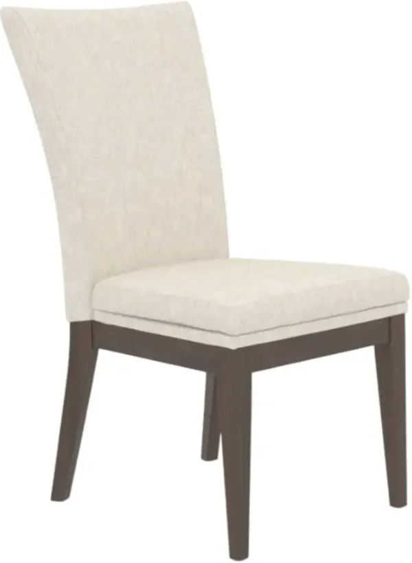 Canadel Core 5014 Hazelnut Washed Upholstered Dining Side Chair