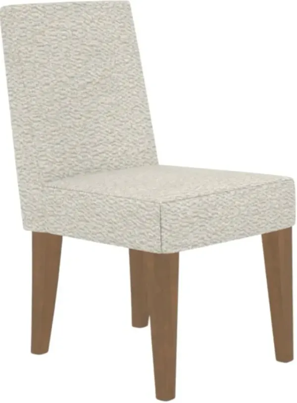 Canadel Gourmet 9041 Oak Washed Upholstered Dining Side Chair