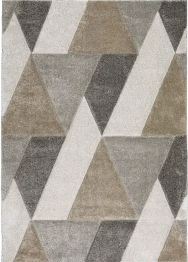 Dalyn™ Rug Company Carmona Pewter 8'x10' Area Rug