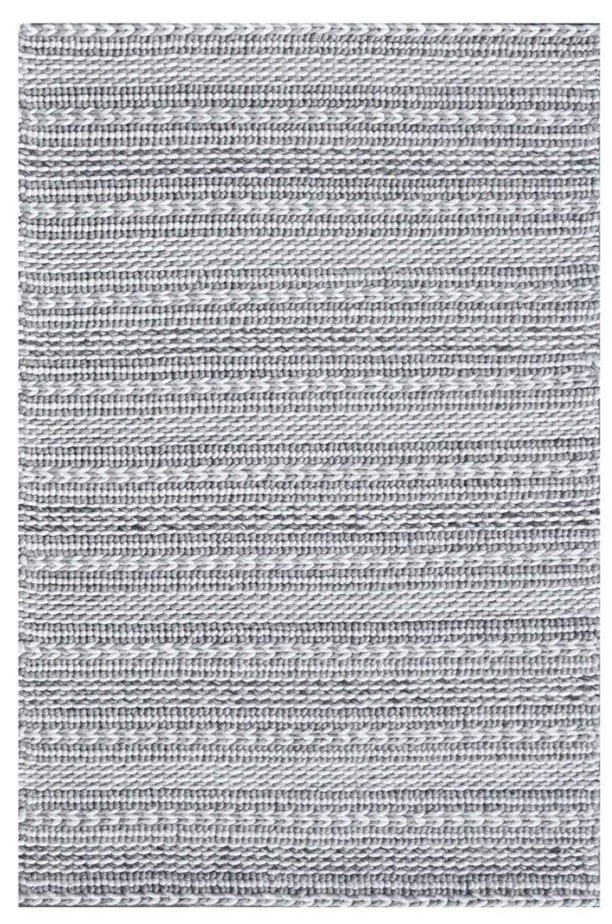 KAS Rugs Cortico Gray/Ivory Cozy 8'x10' Area Rug