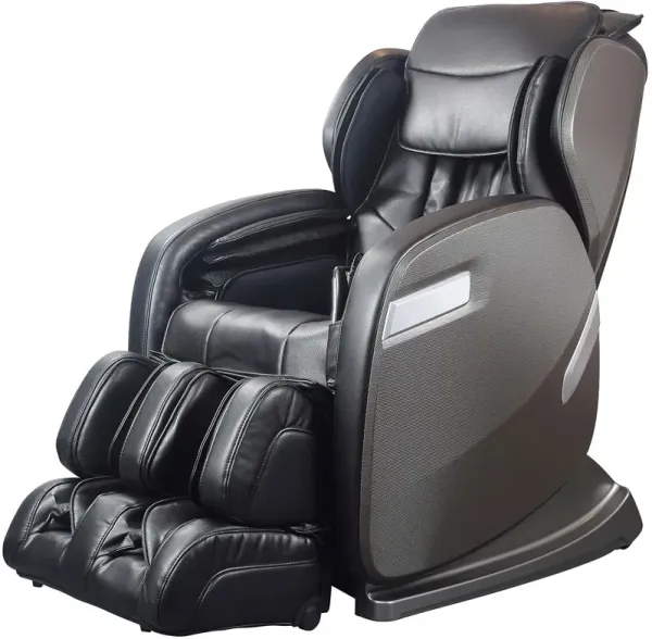 Cozzia® Black Massage Chair with SuperTrac Massage