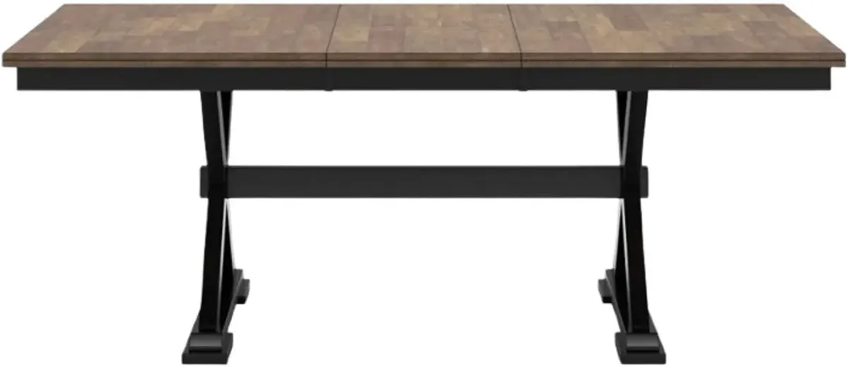 Signature Design by Ashley® Wildenauer Brown Dining Table with Black Base