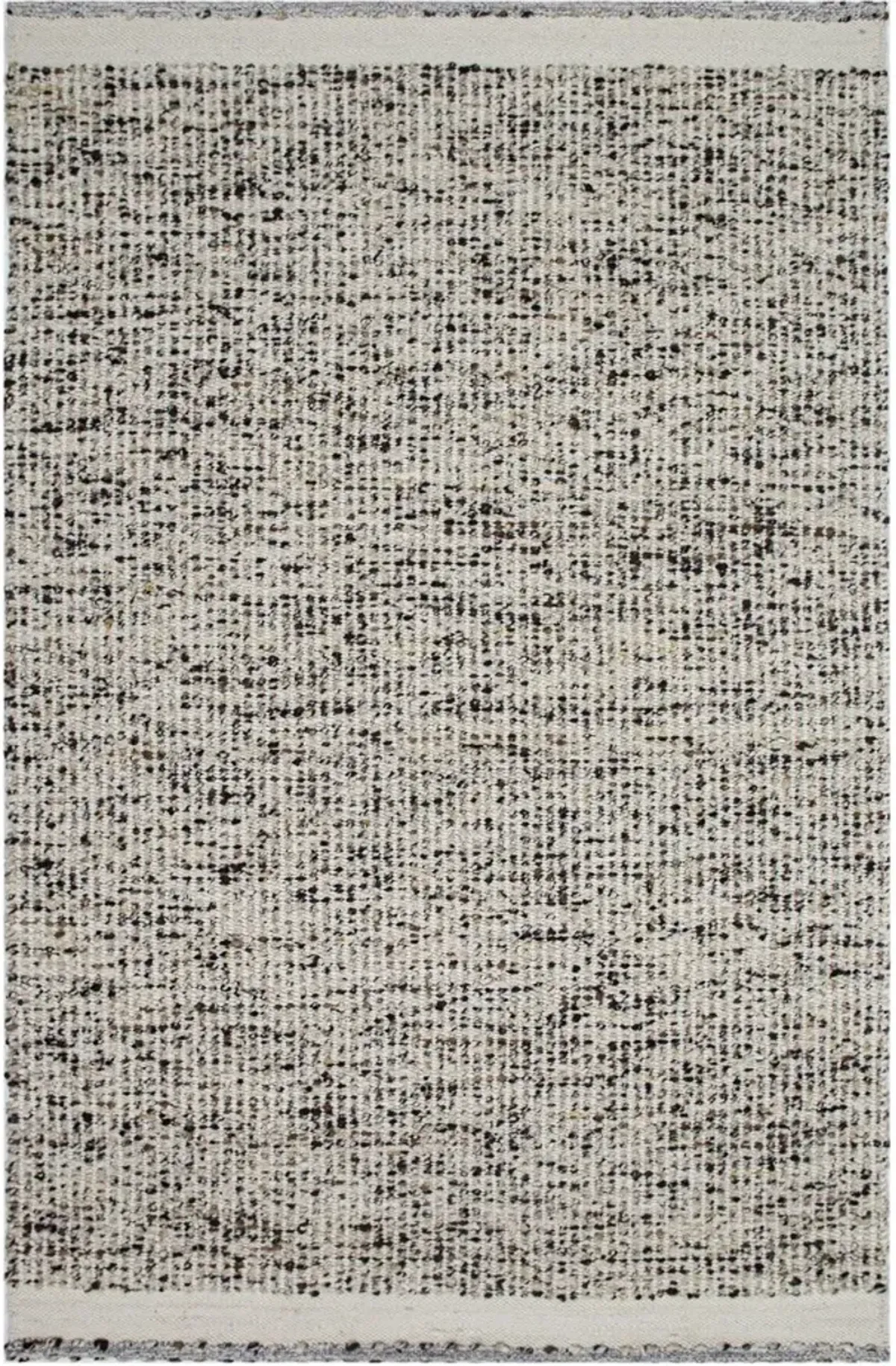KAS Rugs Darcy Ivory Espresso 8'x10' Area Rug