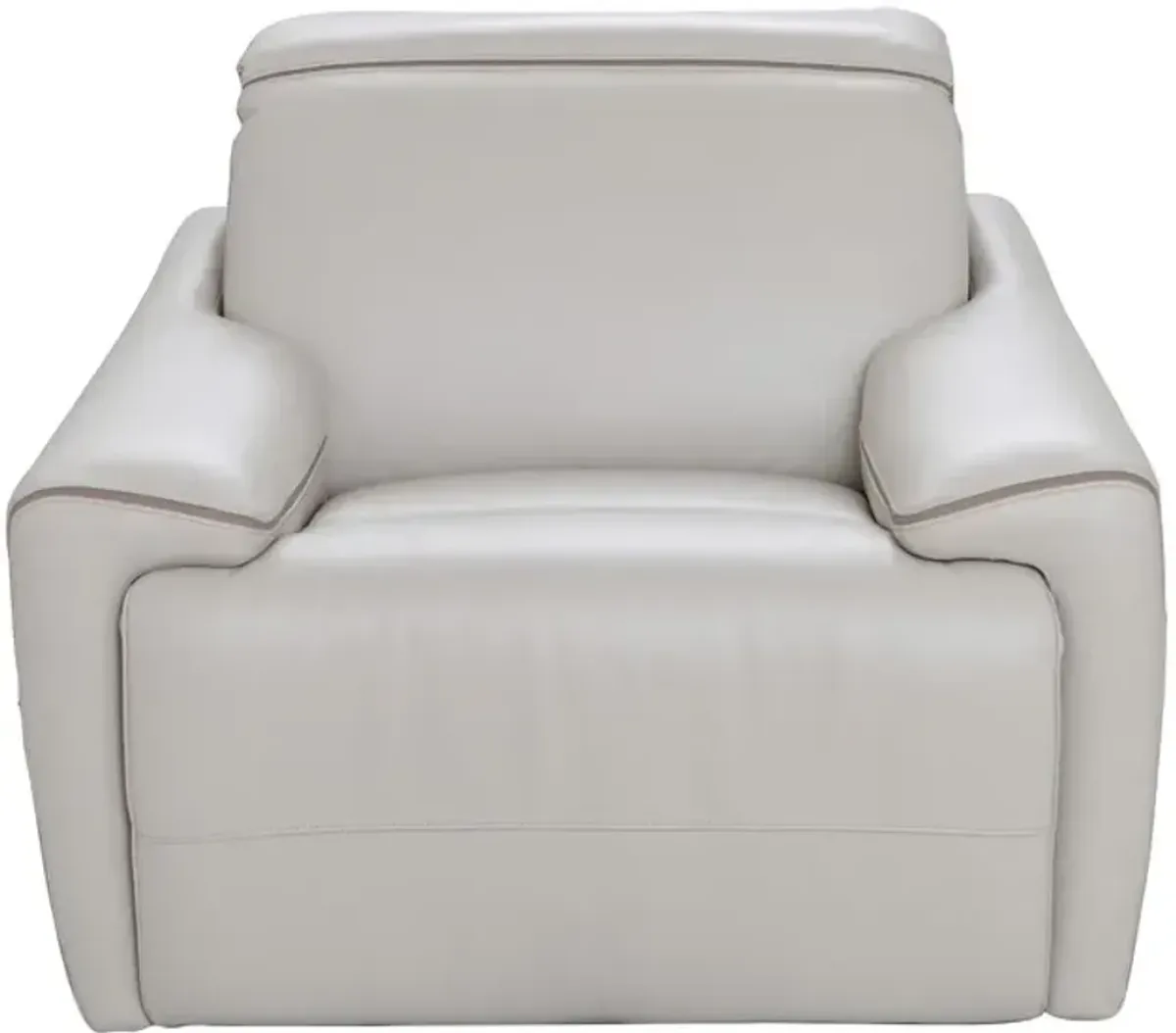 Futura Leather Espresso/Myrtle Beige Power Recliner