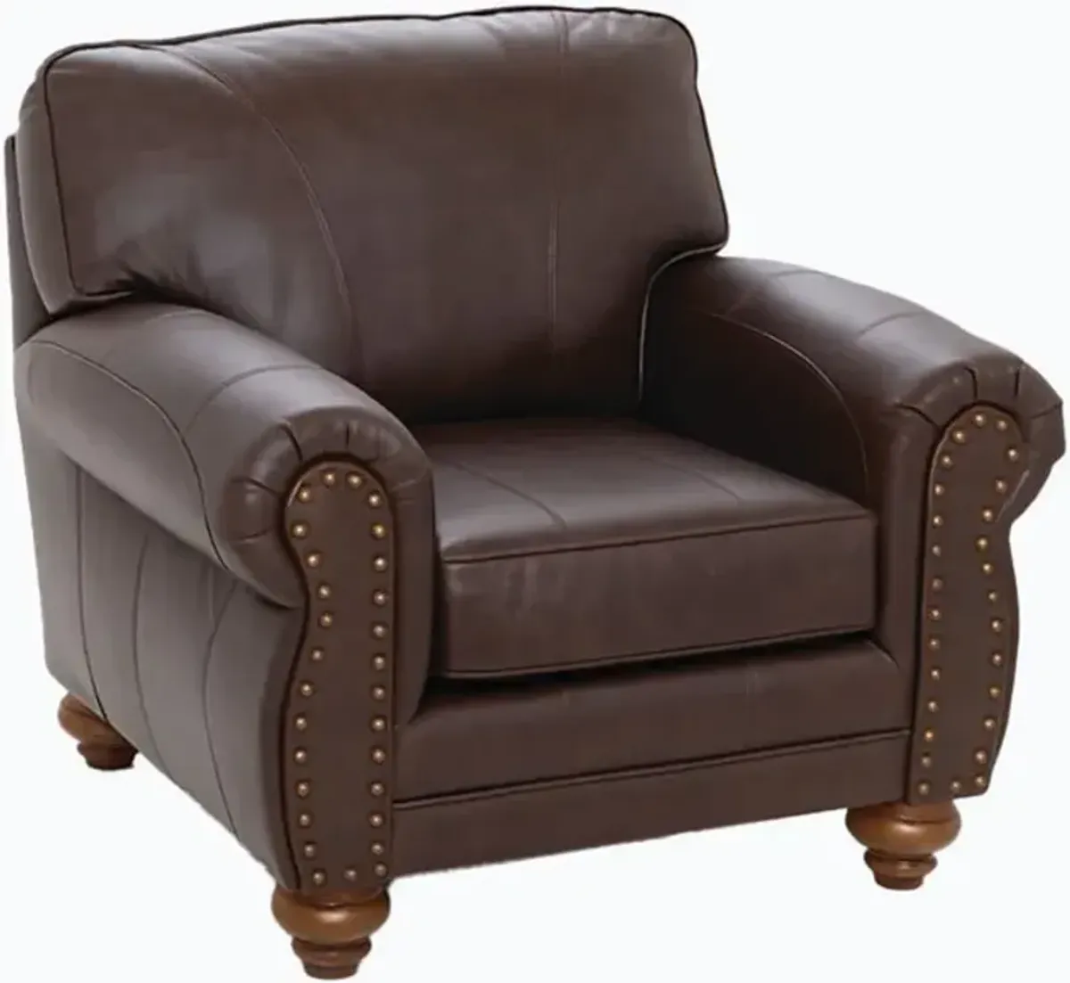 Best® Home Furnishings Field & Stream Home Noble Brown Club Chair