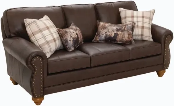 Best® Home Furnishings Field & Stream Home Noble Brown Sofa