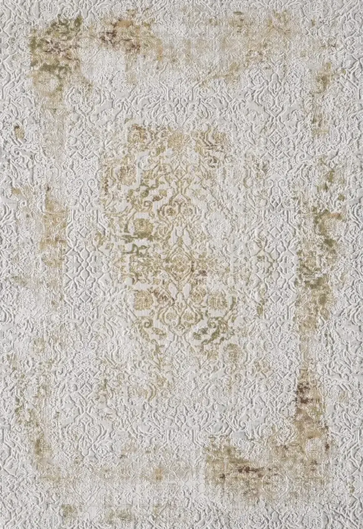 KAS Rugs Generations Gold Audrey/Ivory 5'x8' Area Rug