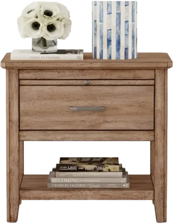 A-America® Geo Heights Butterscotch Nightstand