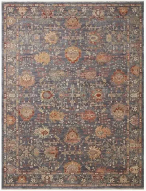 Loloi II Gaia Grey/Multi 5'x7' Area Rug