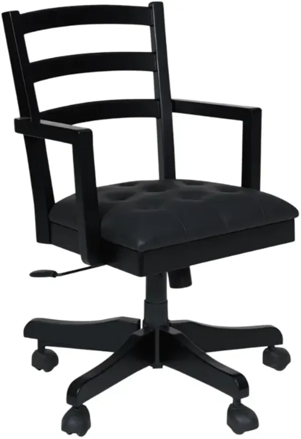 Signature Design by Ashley® Wildenauer Black Swivel Office Chair