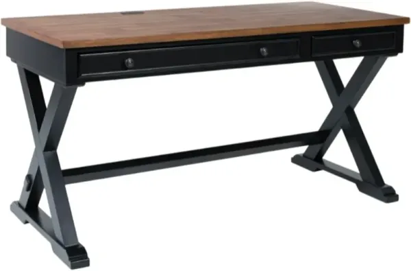 Signature Design by Ashley® Wildenauer Black/Brown Desk