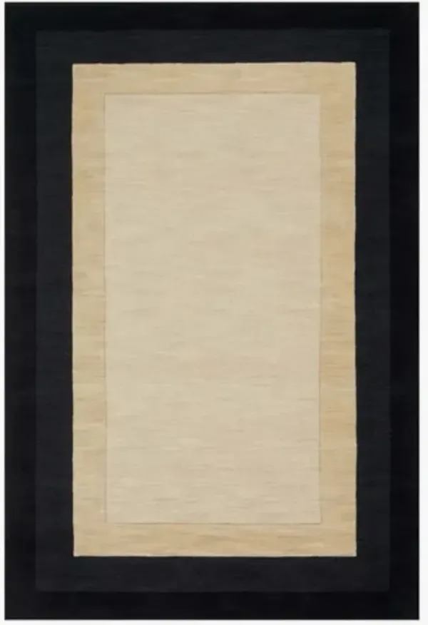 Loloi II Hamilton Ivory/Charcoal 5'x8' Area Rug