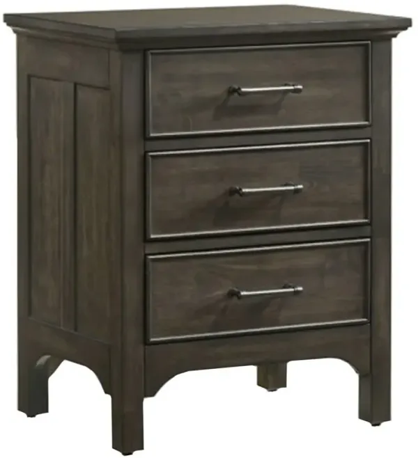 Intercon Hawthorne Burnished Clay Nightstand