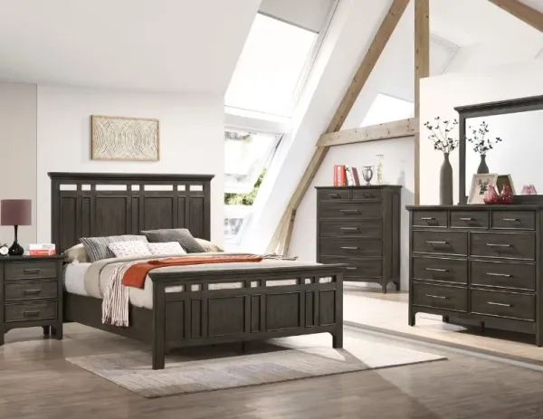 Intercon Hawthorne 3-Piece Burnished Clay Queen Bedroom Set