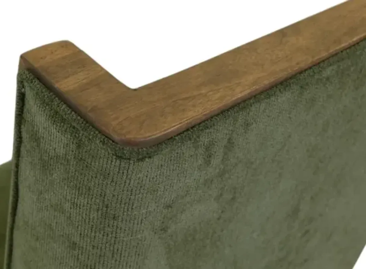 International Furniture Direct Mezquite Olive Side Chair