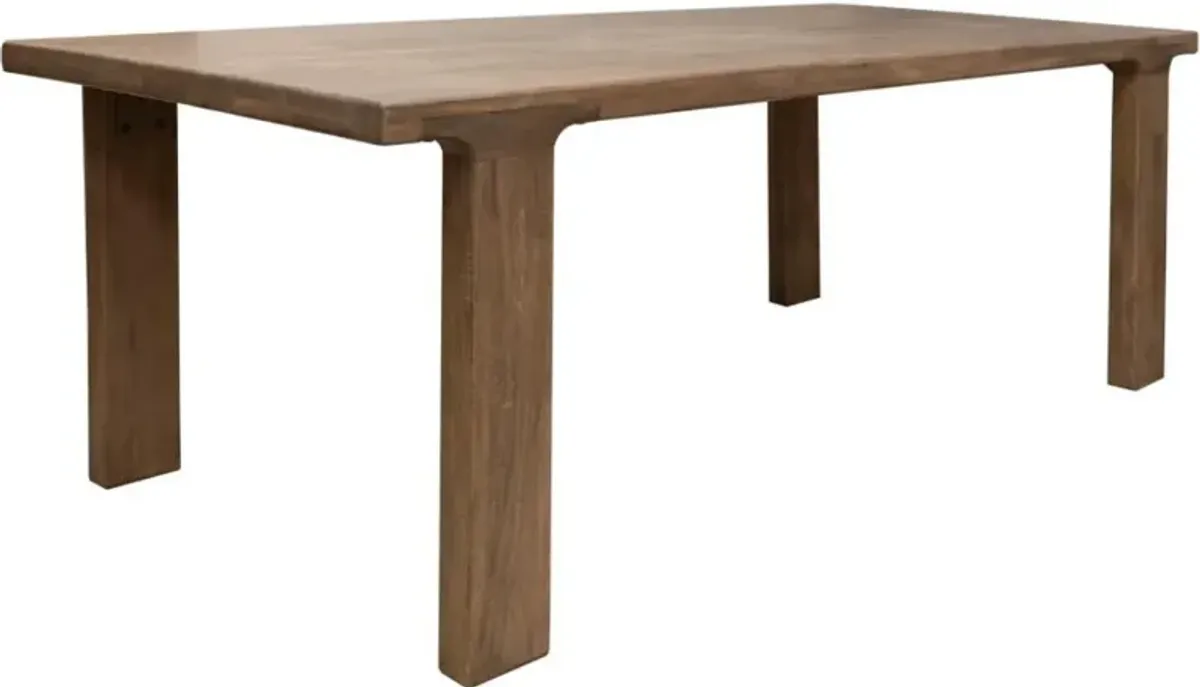 International Furniture Direct Mezquite 5-Piece Brown Dining Set