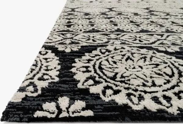 Loloi® Rugs Lotus Black/Silver 8'x10' Rug