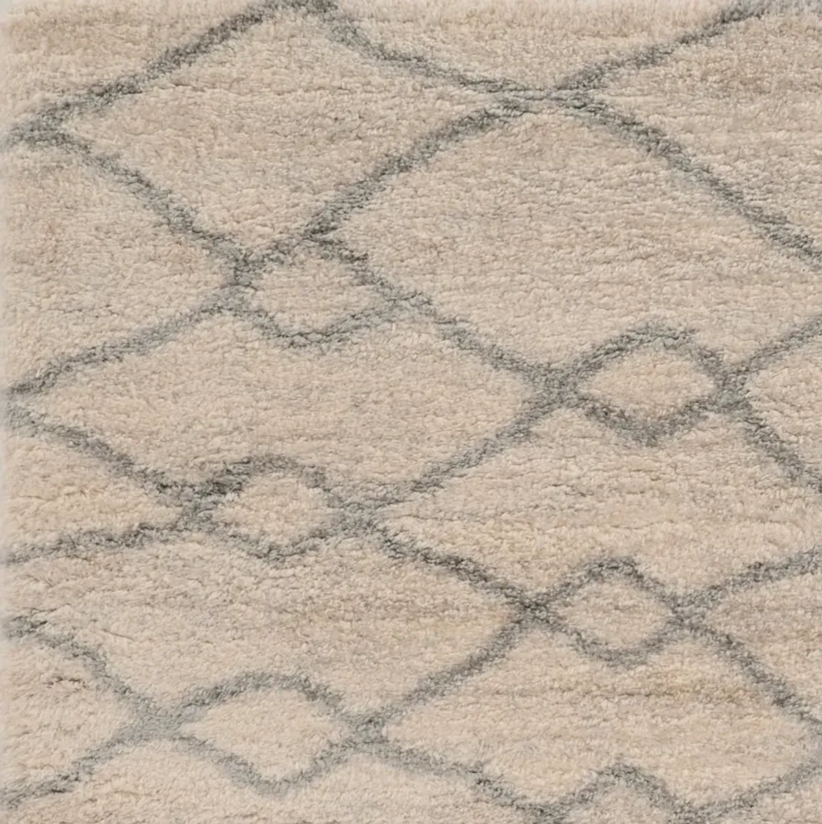 KAS Rugs Merino 6700 Ivory/Grey London 8'x10' Area Rug