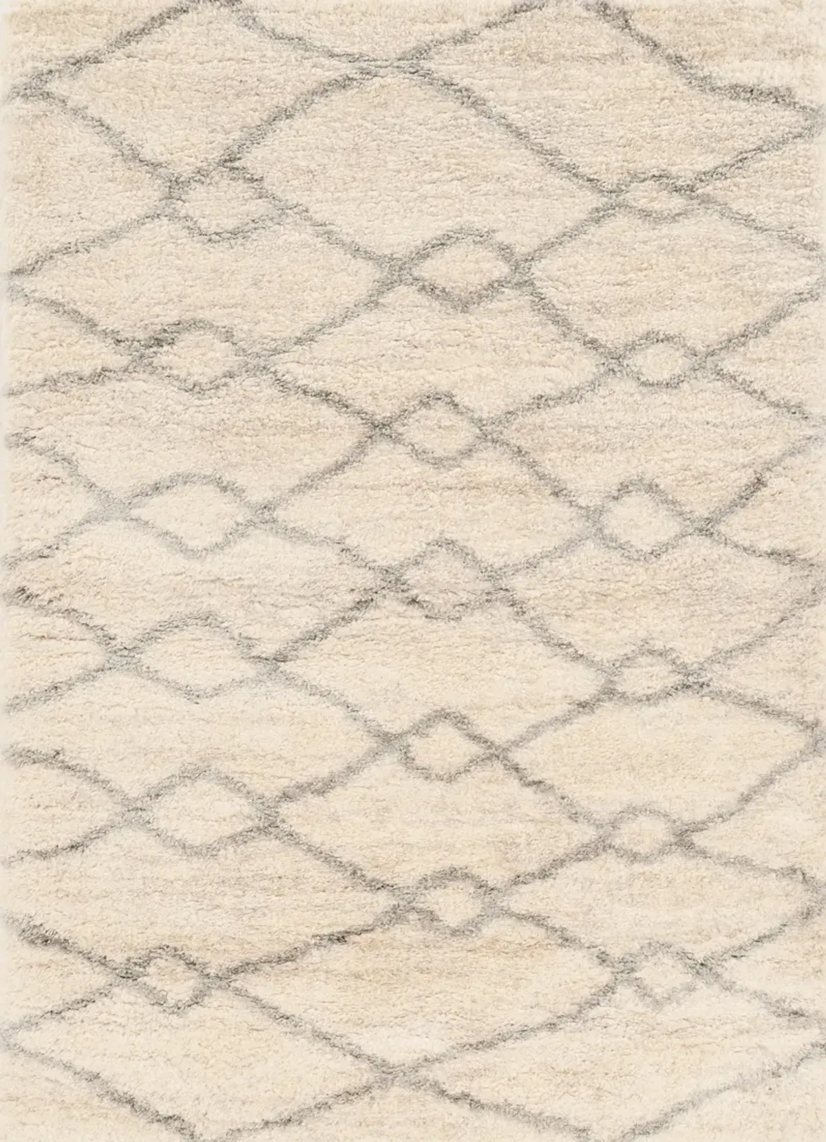 KAS Rugs Merino 6700 Ivory/Grey London 8'x10' Area Rug