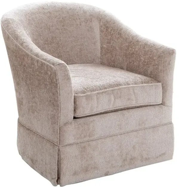 Sherrill Furniture Medfield Putty Swivel Chair
