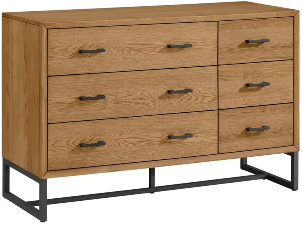 Westwood Design Newport Natural Oak Baby Dresser