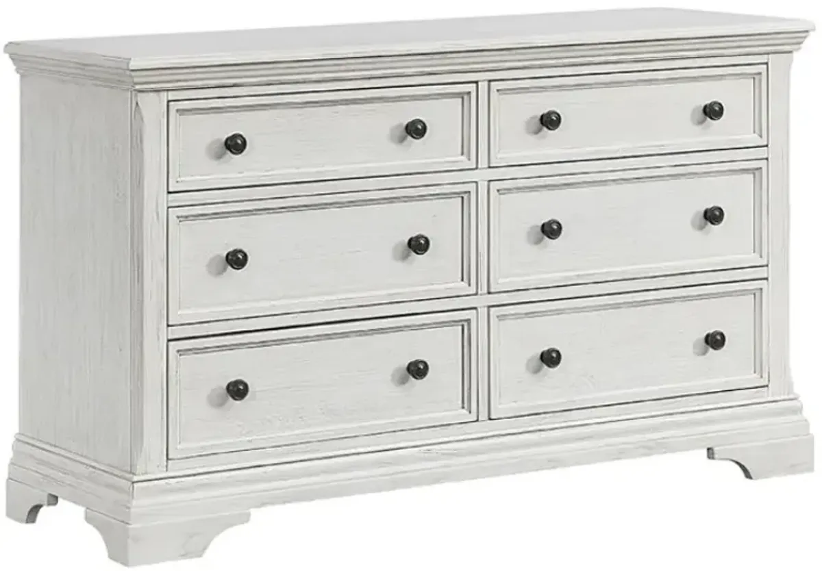 Westwood Design Olivia Brushed White Dresser
