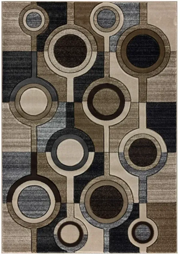 MDA Rugs Orelsi Gray/Ivory 8'x11' Area Rug