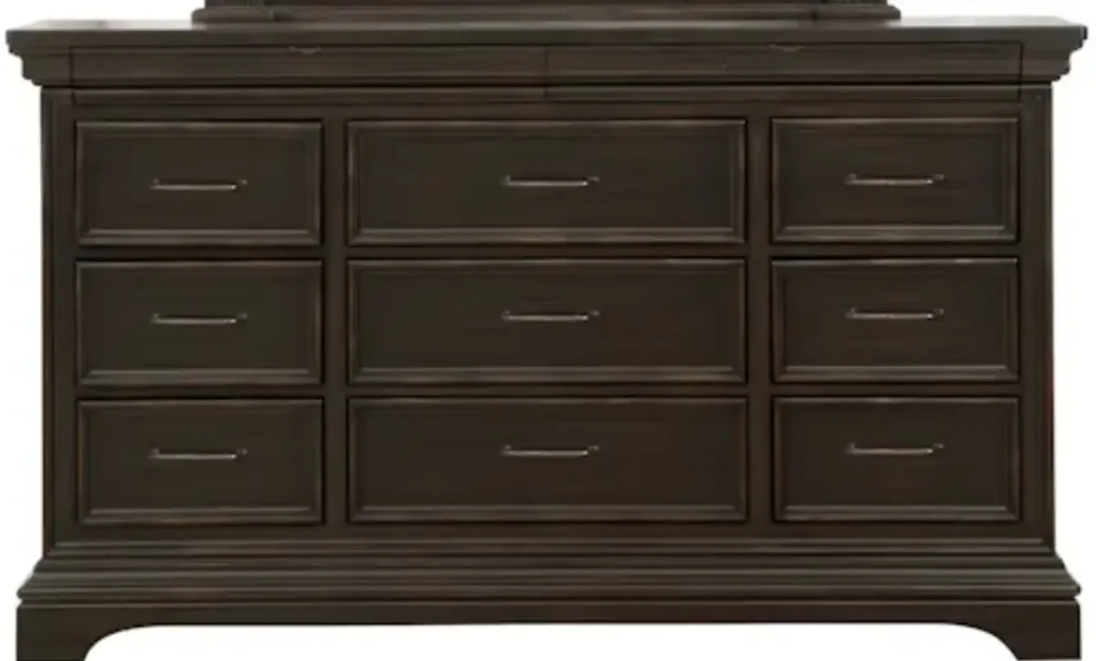 Pulaski™ Caldwell Deep Brown Dresser