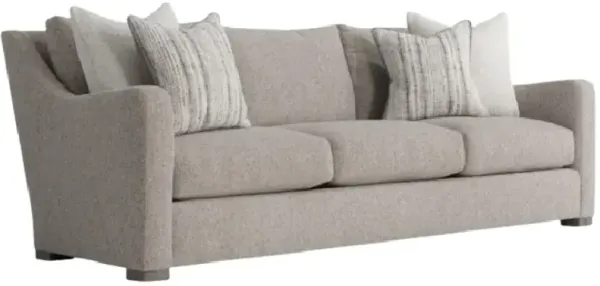 Bernhardt Plush Ventura Gray Sofa